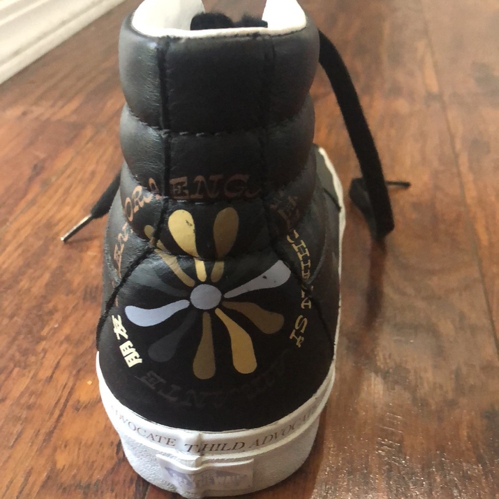 Vans Divine Energy black high tops, size 10.5 - Picture 2 of 7